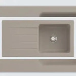 Villeroy & Boch Villeroy&Boch Sp&uuml;lbecken, K&uuml;chensp&uuml;le Architectura 60 Almond