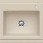 Villeroy & Boch Villeroy&Boch Sp&uuml;lbecken, K&uuml;chensp&uuml;le Subway 60 S Almond