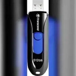 Transcend JetFlash&reg; 790 USB-Stick 512 GB Schwarz, Blau TS512GJF790K USB 3.2 Gen 2