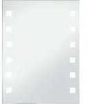 vidaXL Badezimmer-Wandspiegel mit LEDs 60x80 cm