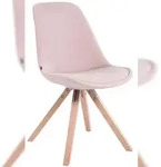 CLP Besucherstuhl Toulouse Samt Square pink/natura