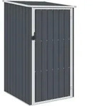 vidaXL Ger&auml;tehaus Anthrazit 87x98x159 cm Verzinkter Stahl