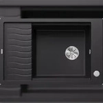BLANCO GmbH + Co KG BLANCO ELON XL 6 S Sp&uuml;le, Becken 525882 schwarz 60cm, mit