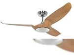 Casafan Energiespar Deckenventilator Eco Talos Chrom / Eiche 135