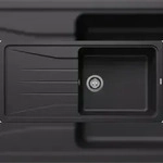 BLANCO GmbH + Co KG BLANCO SONA XL 6 S Sp&uuml;le, Becken 525977 schwarz, Einbau von oben