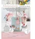 folia Adventskalender 'Geschenktaschen Pastell' 26-teilig