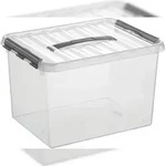 helit Aufbewahrungsbox 22L - transparent