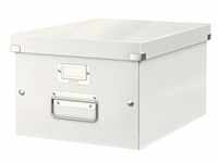 Leitz Archivbox Click & Store 60440001 für DIN A4, weiß, 281x200x369 mm, Hohe