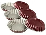 Dr. Oetker 6er Set Torteletts Tortenf&ouml;rmchen Obstbodenform Backform F&ouml;rmchen