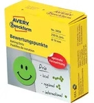 Avery Zweckform Etikett Gesicht 3858 19mm gr&uuml;n 250 St./Rolle