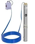 hillvert Brunnenpumpe - 95 mm / 3,75'' - 10 800 l/h - 1100 W - 20 m Kabel / 54 m