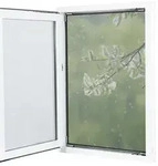EASYmaxx Moskitonetz mit Pollenschutz mit Magnetbefestigung f&uuml;rs Fenster - 150 x 130