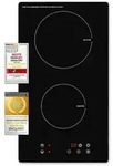 Exquisit Kochfeld EKI 300-2 | Induktion | Touch Control | 2 Kochstellen | Rahmenlos 