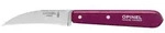 Opinel Gem&uuml;semesser No 114, rostfreier Sandvik-Stahl, gebogen, Buche, violett