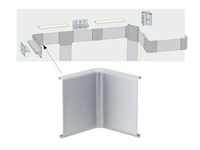 Paulmann LED Strip Profil Duo Verbinder Inside Corner 2er Pack Alu matt 70272