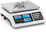 Steinberg Systems Z&auml;hlwaage - 6 kg / 0,1 g - 22,8 x 28 cm - Akku 80 h - 3 LCD