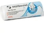 DEISS Universal Plus Leichte Belastung M&uuml;lls&auml;cke 80 L Wei&szlig; PE (Polyethylen) 70