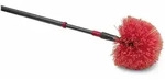 N&ouml;lle Staubbesen Kugelkopf mit Teleskopstiel rot/schwarz Kunststoff 19,0 cm breit