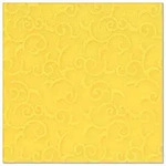 PAPSTAR 50 Servietten "ROYAL Collection" 1/4-Falz 40 cm x 40 cm gelb "Casali"
