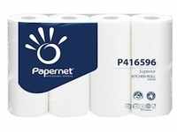 Papernet Küchenrolle 416596 3lagig 51Blatt weiß 4 Rl./Pack.