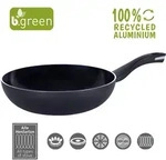 Berndes Wokpfanne b.green Alu Recycled Induction schwarz 28 cm
