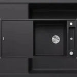 BLANCO GmbH + Co KG BLANCO AXIA III XL 6 S Sp&uuml;le, Becken 525857 schwarz, Einbau von