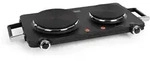 Klarstein Cookorama Doppelkochplatte 1900-2250 W 150/180 mm &Oslash; 5 Stufen schwarz