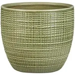 Scheurich Corteza, Blumentopf aus Keramik, Farbe: Menta, 18.8 cm Durchmesser, 16.9