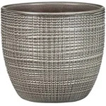 Scheurich Corteza, Blumentopf aus Keramik, Farbe: Pimienta, 18.8 cm Durchmesser,