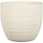 Scheurich Corteza, Blumentopf aus Keramik, Farbe: Vainilla, 21.5 cm...