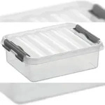 helit Aufbewahrungsbox 1L - transparent