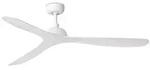 Faro Barcelona - Gotland L Deckenventilator Wei&szlig;/Wei&szlig; - Leiser Gleichstrommotor,
