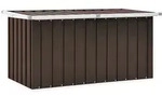 vidaXL Garten-Aufbewahrungsbox Braun 129 x 67 x 65 cm