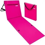 DETEX&reg; Sonnenliege Gepolstert mit R&uuml;ckenlehne inkl. Handyh&uuml;lle Pink