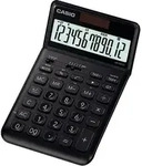 Casio Tischrechner JW-200SC, schwarz 12-stelliges Display, 4-Tasten