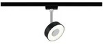 Paulmann URail Schienenspot Circle 200lm 5W 2700K dimmbar 230V Schwarz matt 96915