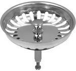Siebk&ouml;rbchen 83mm&Oslash; Blanco 125555 mit Hubstange f&uuml;r Siebkorbventil Sp&uuml;lbecken