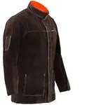 Stamos Welding Group Schwei&szlig;erjacke aus Rindspaltleder - Gr&ouml;&szlig;e L