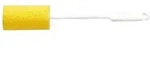 Haug Isolierkannenb&uuml;rste mit Schwammkopf 35 cm gelb