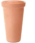 Prosperplast - CLASSIC TOWER 42L Topf, OHNE Tank - 40x40x63cm in Ziegelorange Farbe