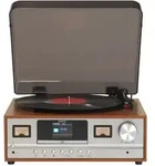 Denver MRD-52LW Light Wood &ndash; Retro Musikcenter mit DAB+, Bluetooth, VU-Metern &
