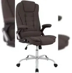 CLP B&uuml;rostuhl Thor Stoff Stoff HBT: 113x69,5x78 cm braun