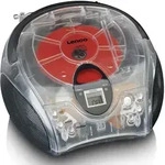 LENCO SCD-24TR Tragbares FM-Radio mit CD, Kopfh&ouml;reranschluss