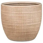 Scheurich Corteza, Blumentopf aus Keramik, Farbe: Canela, 25.5 cm Durchmesser,...