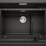 BLANCO GmbH + Co KG Blanco Subline 700-U Level Schwarz - 526 003 Granitsp&uuml;le,