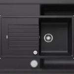 BLANCO GmbH + Co KG BLANCO ZIA 5 S Sp&uuml;le, Becken 526015 schwarz, Einbau von oben, ab