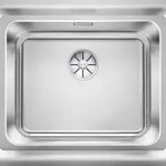 BLANCO GmbH + Co KG BLANCO SOLIS 500-U Sp&uuml;le, Edelstahl, Unterbau, ohne Zubeh&ouml;r,