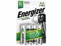 Energizer Batterien AA NiMH 1300mAh, 4 Stück, weiß/grün