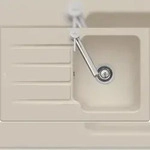 Villeroy & Boch Villeroy&Boch Sp&uuml;lbecken, K&uuml;chensp&uuml;le Architectura 45 Ivory
