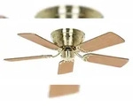 Casafan Deckenventilator Classic Flat III Messing geb&uuml;rstet 103 103